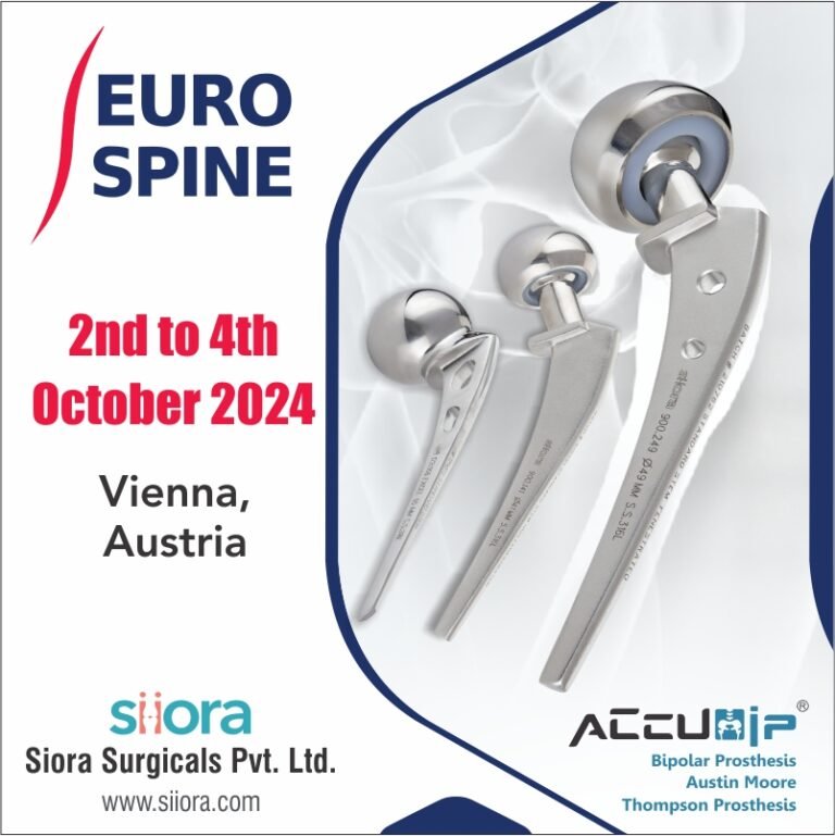 Eurospine Annual Meeting 2024 Siora Surgicals Pvt. Ltd.